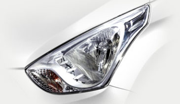 Hyundai Eon - new clear headlamps
