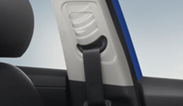 Height adjustable seat belts - Elantra