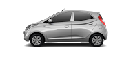 Modi Hyundai Showroom - Hyundai Eon Sleek Silver