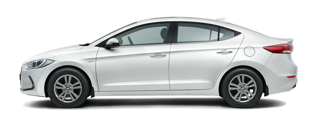 Hyundai Elantra Polar White