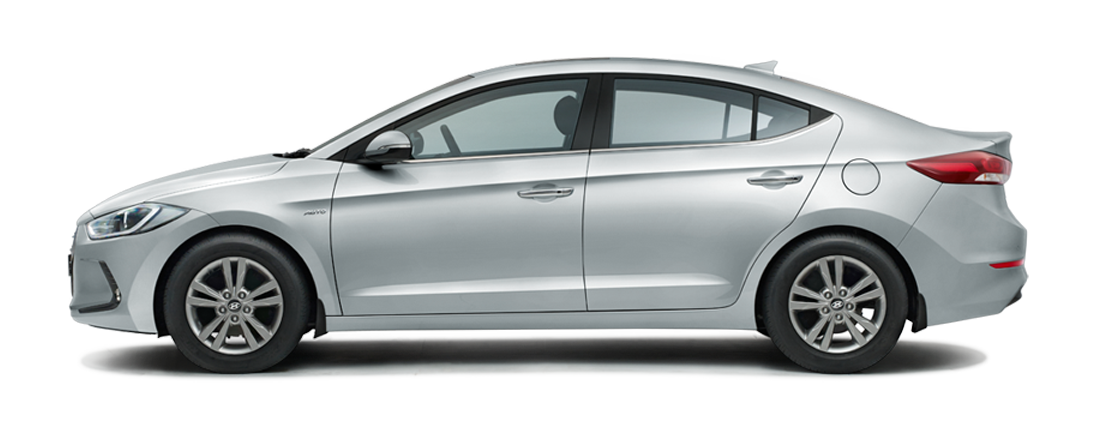 Hyundai Elantra Sleek-Silver