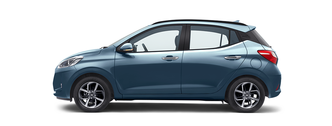 Hyundai Grand i10 NIOS aqua-teal - Hyundai Showroom Mumbai